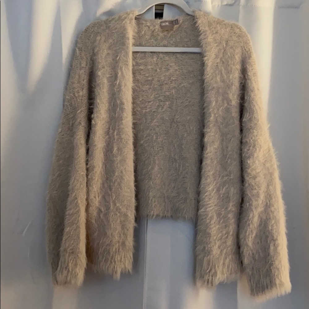 ASOS fuzzy cardigan